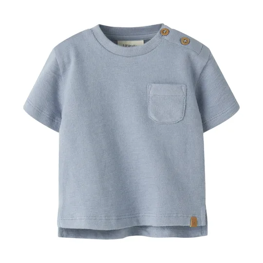 Lil' Atelier Sweatshirt - Dusty Blue - Größe 62