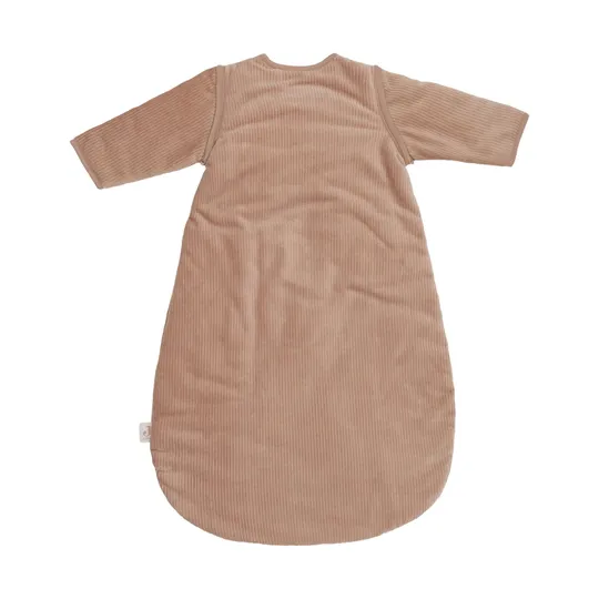 Jollein Schlafsack mit abnehmbaren Ärmeln – Rippstrick – 70 cm – Light Terra