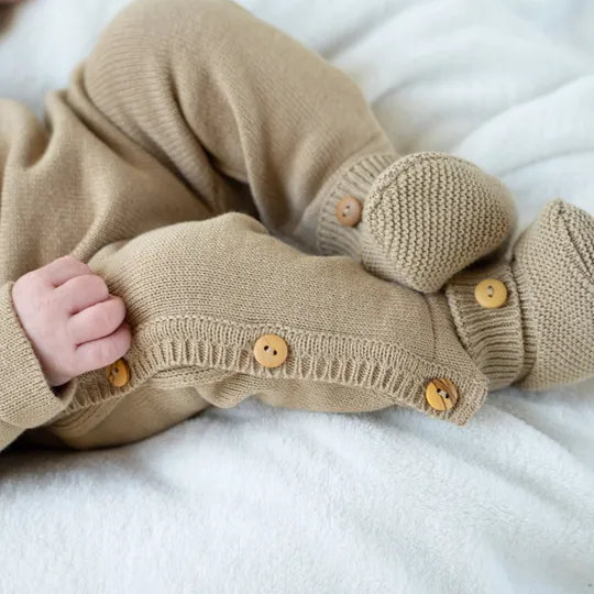 Klein Baby Jumpsuit - Größe 62 - Filipe Beige