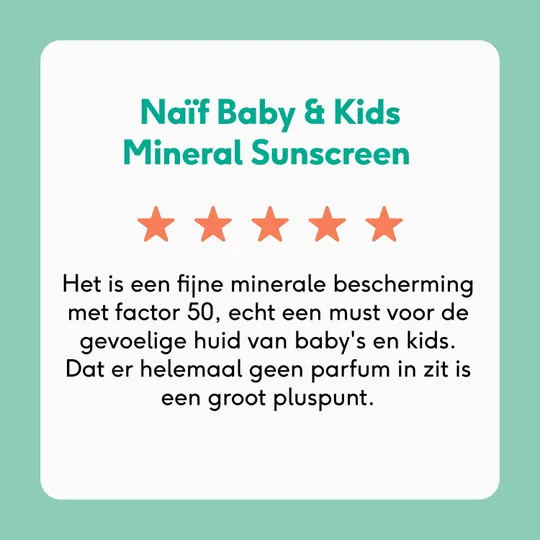Naïf Sonnenschutzcreme Für Baby & Kind - SPF 50 - 100 ml