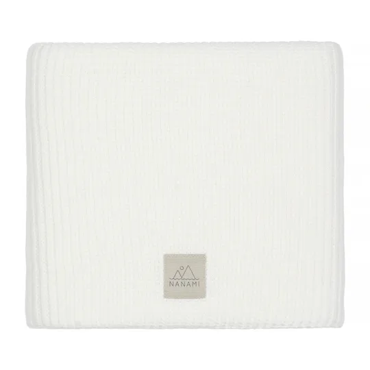 Nanami Rib Knit - Decke - Doppelseitig - Off-White