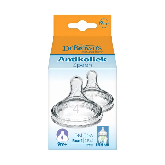 Dr. Brown's Options+ Anti-Kolik Sauger Phase 4