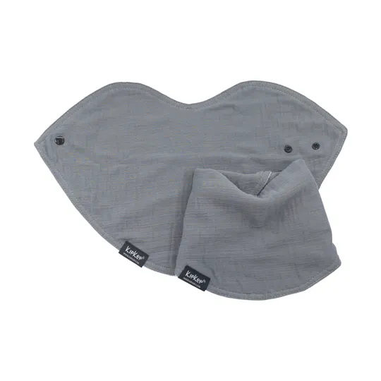 KipKep Kisses4You 3-in-1 Lätzchen XL – Grey