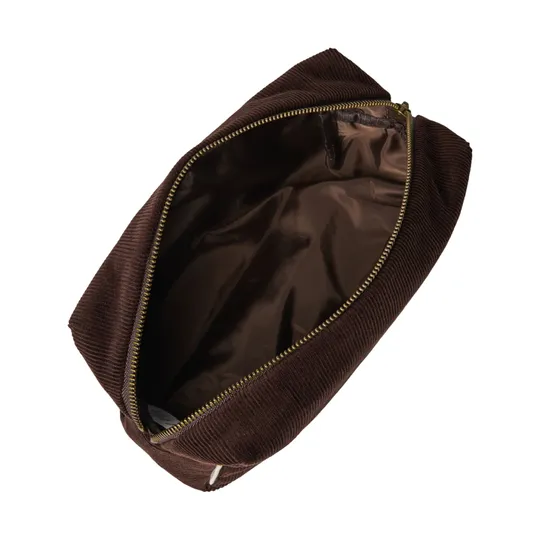 Studio Noos Rib Puffy Etui - Dark Brown