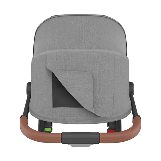 UPPAbaby Buggy - MINU V3 - Greyson Carbon Rahmen Mit Braun Leder
