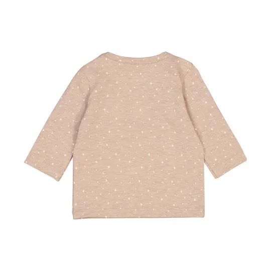 Feetje The Magic is in You Langarmshirt - Größe 50 - Taupe Melange
