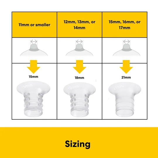 Medela Silikoneinsätze für 24-mm-Brusthütchen