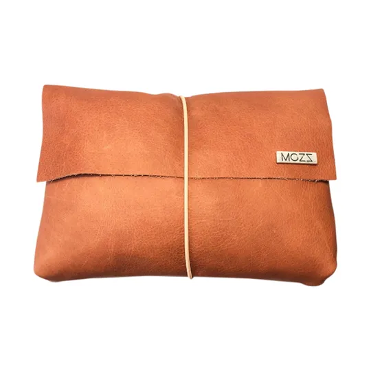 Mozz Bags Wickeletui Cognac Gold
