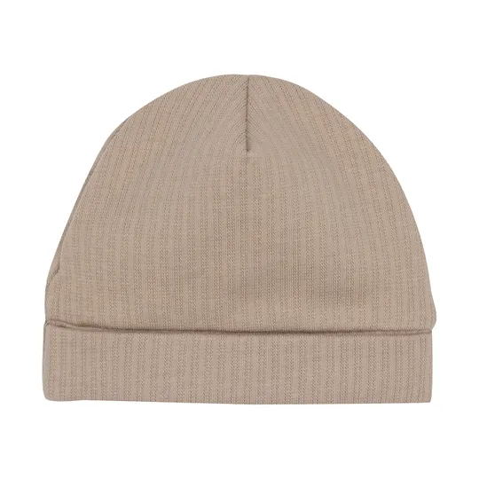 Klein Baby Mütze Ripp - Größe 62/68 - Filipe Beige