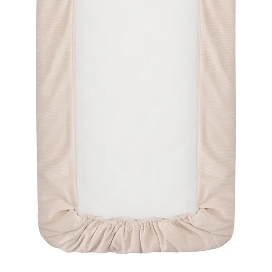 Witlof For Kids Velvet Rib Tuck-Inn Bettdecke - Soft Sand