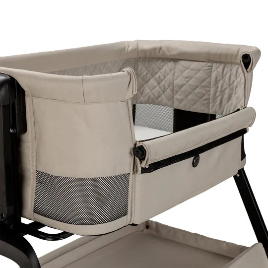 Qute Beistellbett Q-Breez Plus - Mild Taupe