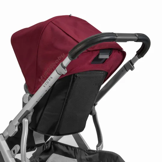UPPAbaby VISTA Lederbügelbezug Schwarz