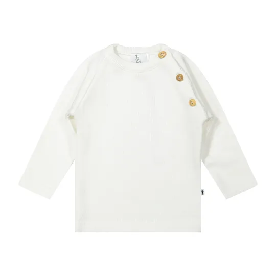 Klein Baby T-Shirt - Langarm - Gr. 62 - Natural White