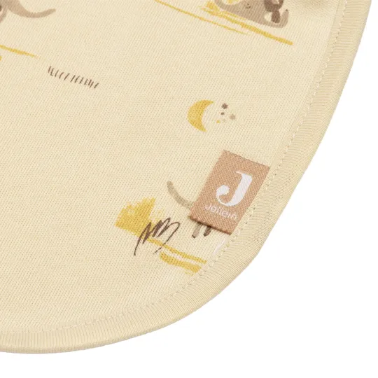 Jollein Lätzchen - Jersey Waterproof - 5 Stück - Kangaroots