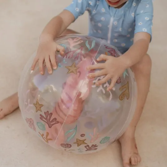 Little Dutch Strandball - 3D-Figur - Ocean Dreams Rosa