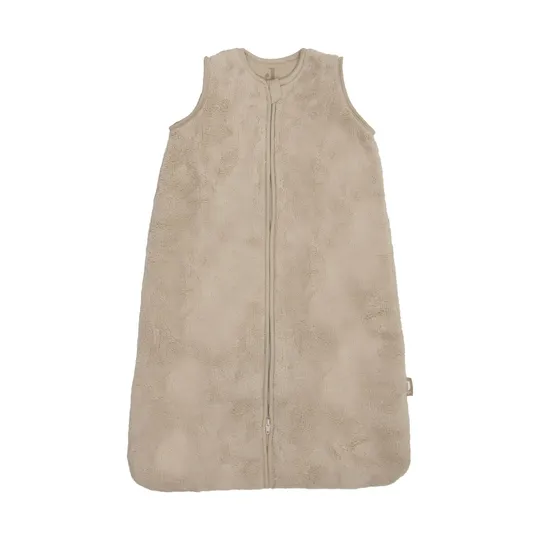 Jollein Fluffy Schlafsack mit abnehmbaren Ärmeln – 70 cm – Sand