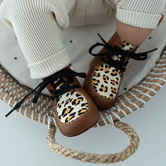 Mavies High Boots Leopard Brown Gr. S