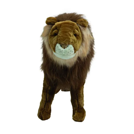 Wild & Soft Plüsch Löwe - Stehend - 62 cm - Braun