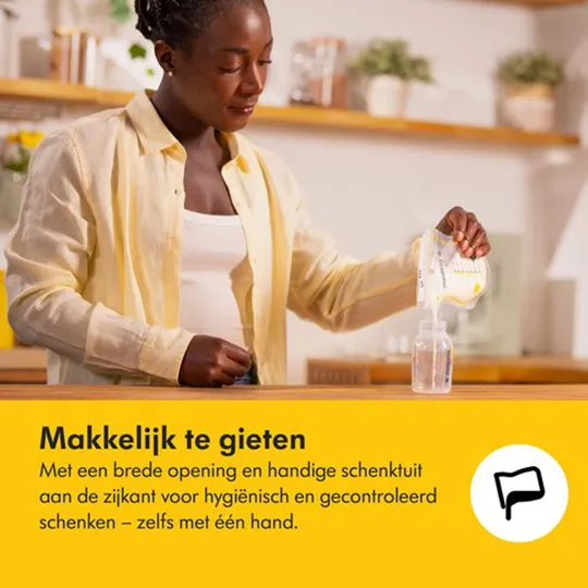 Medela Muttermilchaufbewahrungsbeutel Mit Ausgießer - 210 ml - 25 Stück