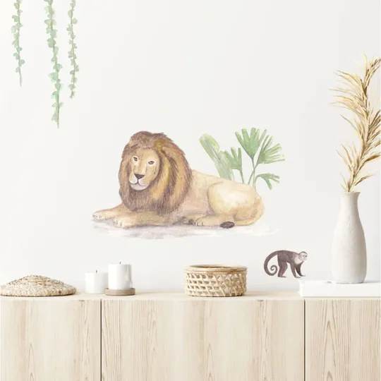 Safari collectie - Complete muursticker set