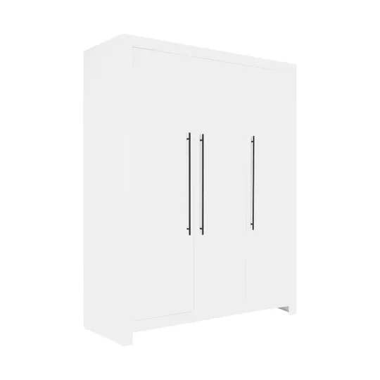 Europe Baby Vittoria III Babyzimmer Weiß | Bett 70 x 140 cm + Kommode + Schrank 3-Türig