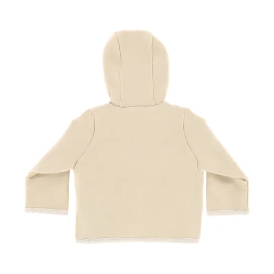DAY Kapuzenjacke – Gestreift – Cappuccino - Gr. 50/56