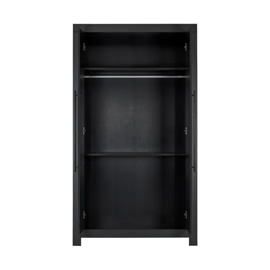 Europe Baby Vittoria III Kleiderschrank 2-türig Schwarz