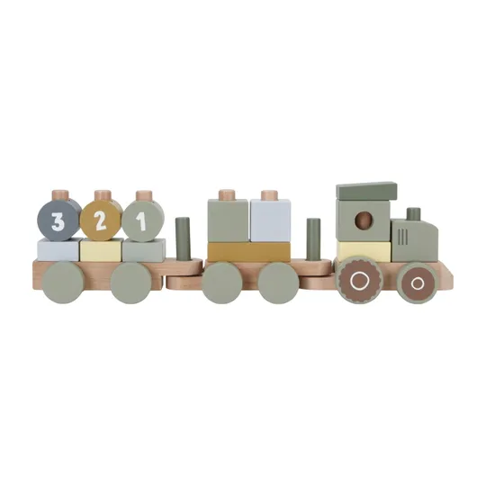 Little Dutch Little Farm Traktor mit Steck-Formen
