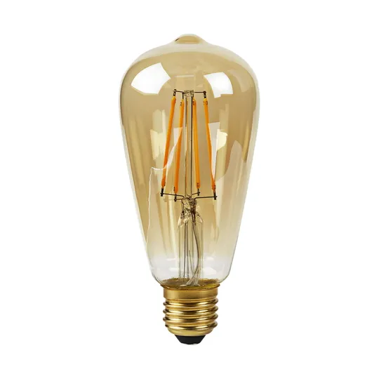 Nedis WiFi Smart LED-Lampe Filament E27 ST64 5 W