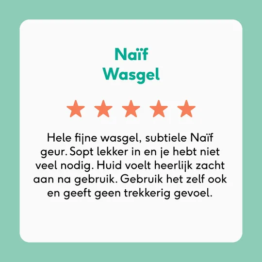 Naïf Reinigungs-Waschgel für Babys und Kinder - Nachfüllpackung 500 ml