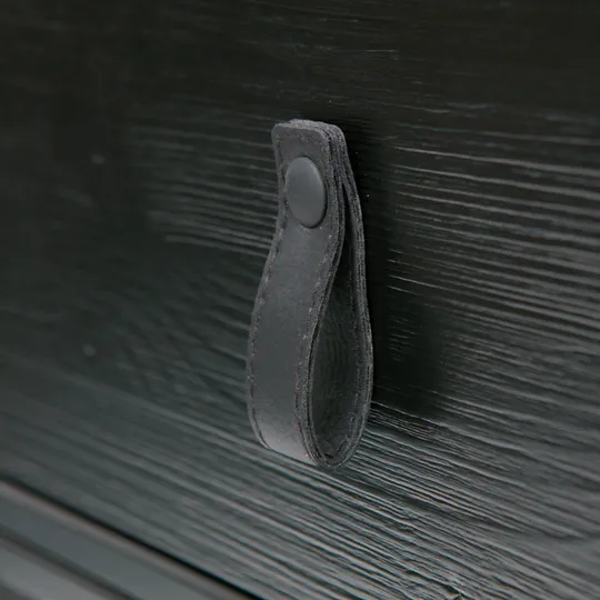 Woood Zola Nachttisch mit Schublade – Schwarz