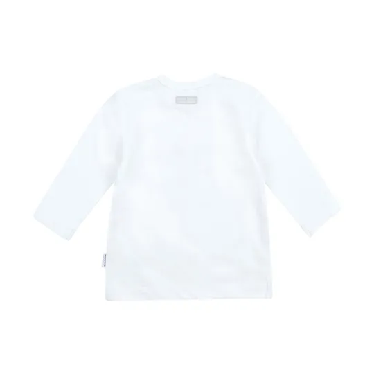 Feetje Giraffe T-Shirt Langarm Weiß Gr. 68