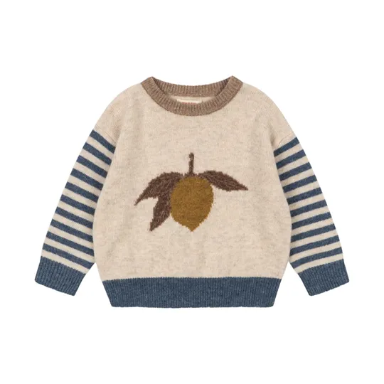 Konges Sløjd Billi Pullover – 12 Monate – Lemon