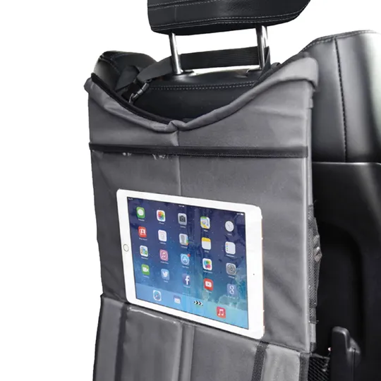 Yrda Travel Tray Reisetisch für Kinder - Faltbar - Schwarz