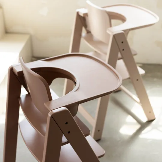 Kidsmill Up! Hochstuhl Buchenholz Inkl. Kunststoff Babyset