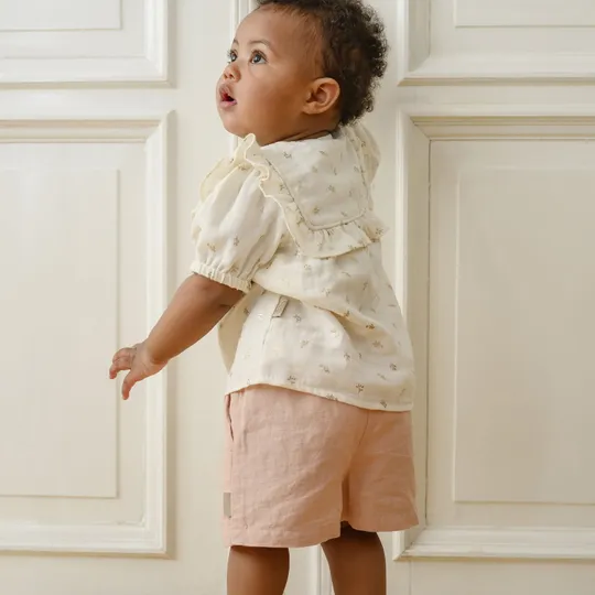 Cam Cam Copenhagen Cleo Bluse - Größe 68 - Gold Flower