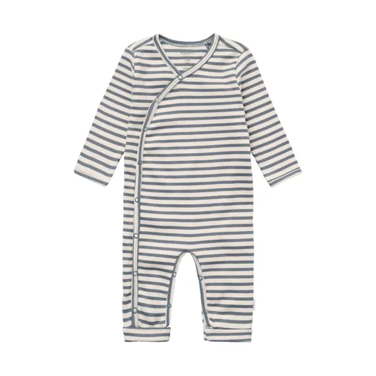 Noppies Langarm Strampelanzug Stripe – Größe 62 – Stormy Weather
