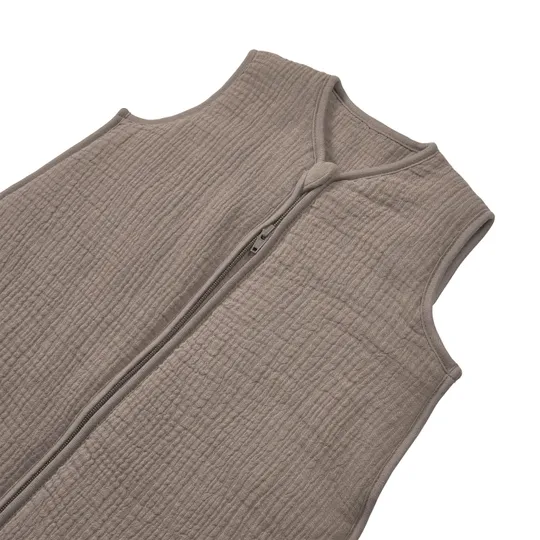 Meyco Schlafsack Gefüttert Pre-Washed - 90 cm - Hydrophil - Dark Taupe