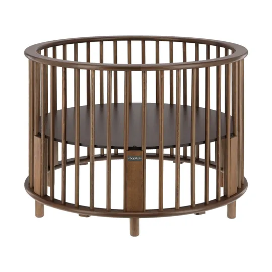 Bopita Rondo Laufstall – Walnuss