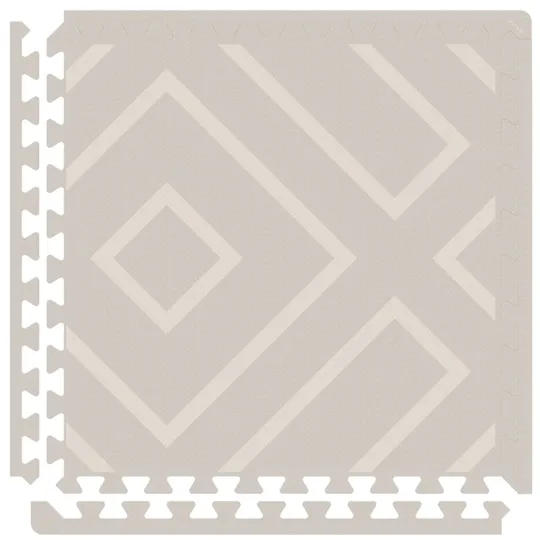 Eeveve Spielmatte – Modern Blocks – 120 × 180 cm - Dune