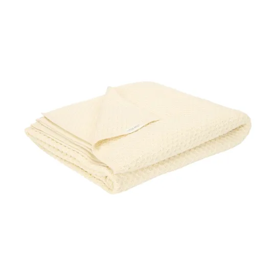 Little Dutch Bettdecke Gestrickt - Pure Soft White - 110x140 cm