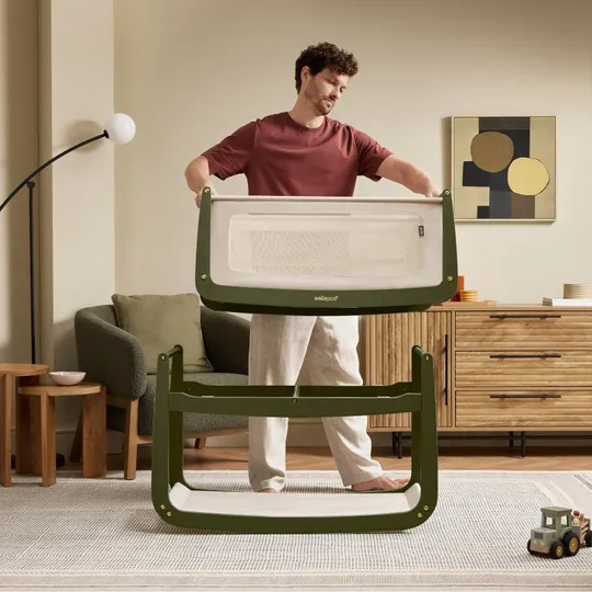 Snüz Beistellbett SnüzPod⁵ - Olive