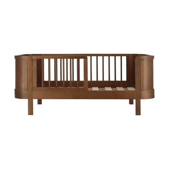 Bopita Heya Kleinkindbett Paketdeal - 70 x 140 cm - Walnut