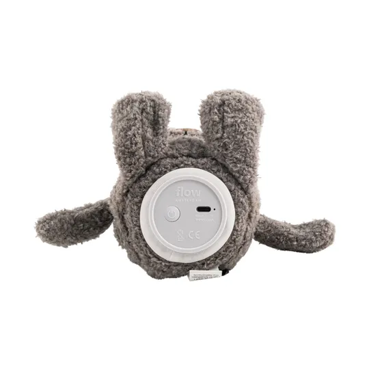 Flow Amsterdam Lou Plush Night Light – Grey