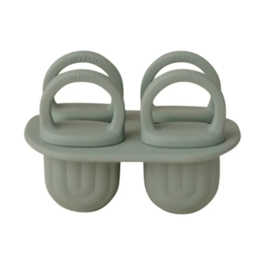 Mushie Ice Pop Tray - Cambridge Blue