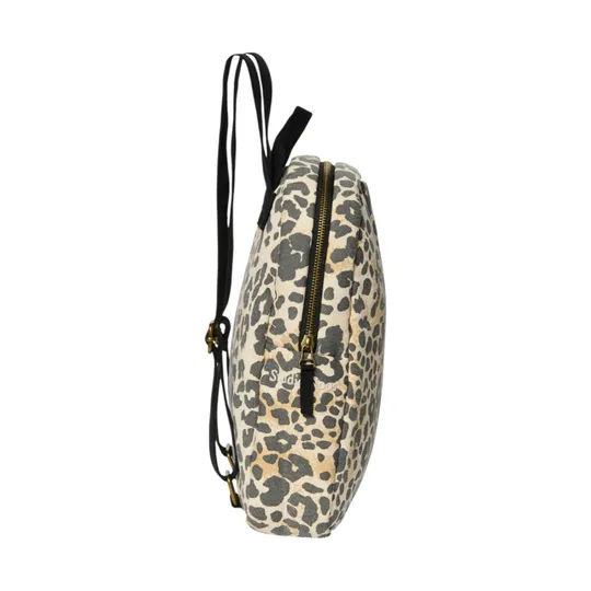 Studio Noos Mini-Rucksack - Soft Cotton - Leopard