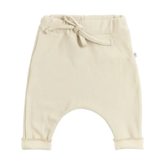 Bamboom Hose - 9-12 Monate - Light Khaki