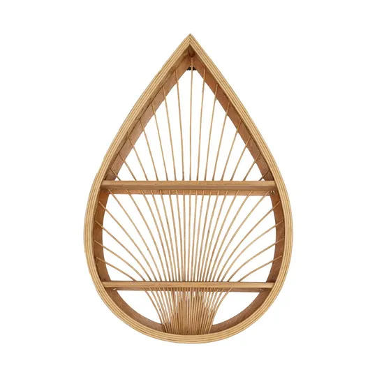 KidsDepot Wandregal - Marin Tropfen - Rattan