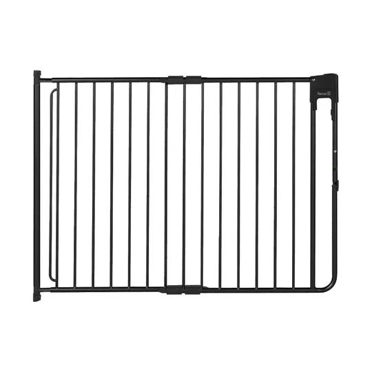 Fenss SafetyDoor Treppenschutzgitter Schwarz - 76-116cm