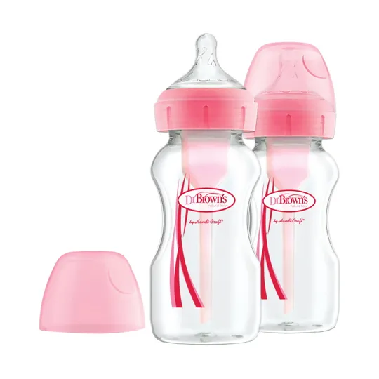 Dr. Brown's Options+ Breiter Flaschenhals gegen Koliken Doppelpack 270 ml